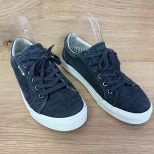 Taos Plim Soul Canvas Sneakers Mens Size 9 Casual Lace‎ Up Shoes